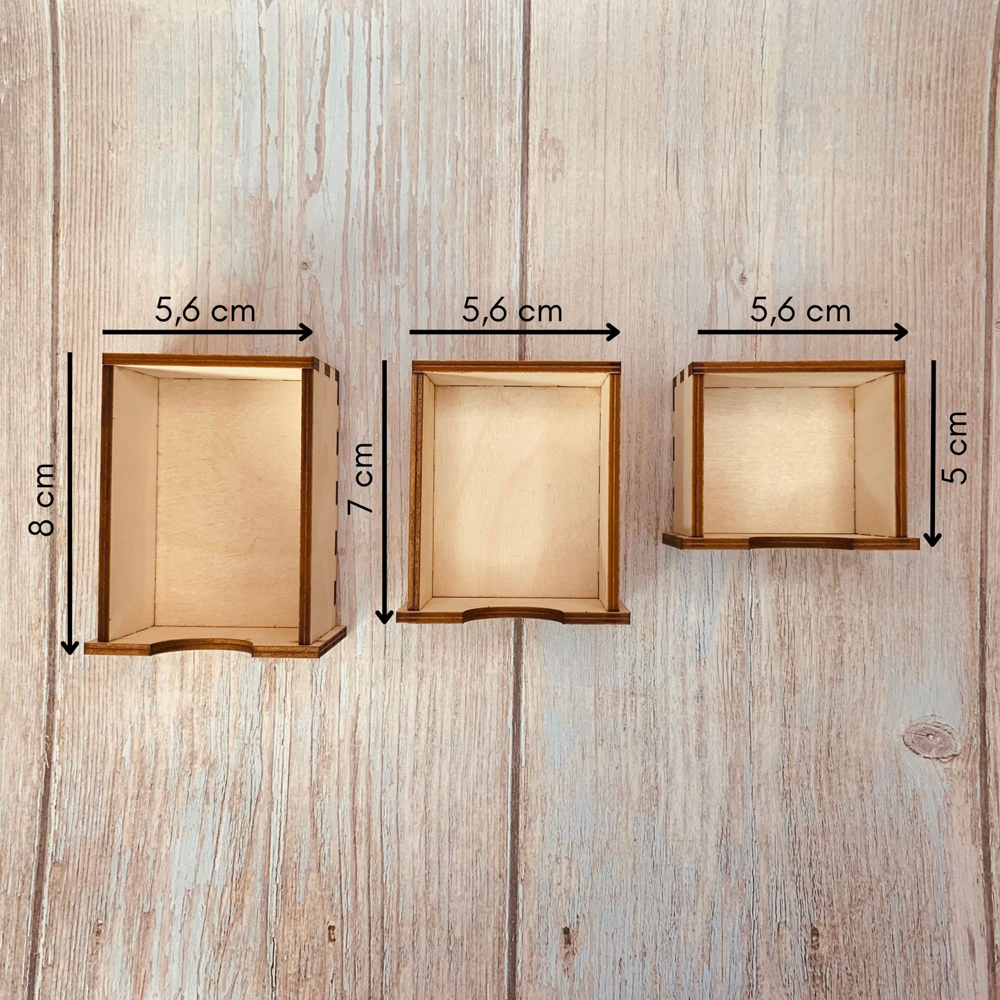 Calendrier de l'Avent en bois