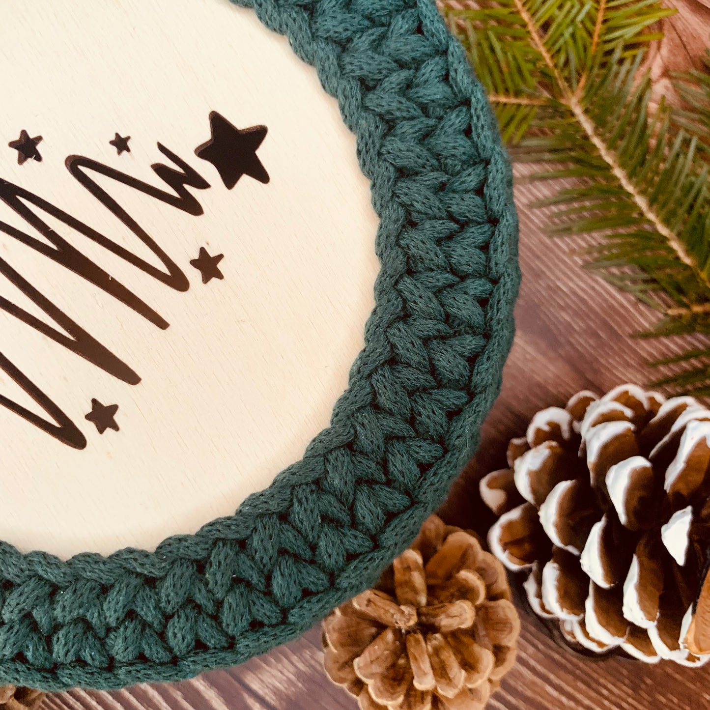 Panier rond Sapin