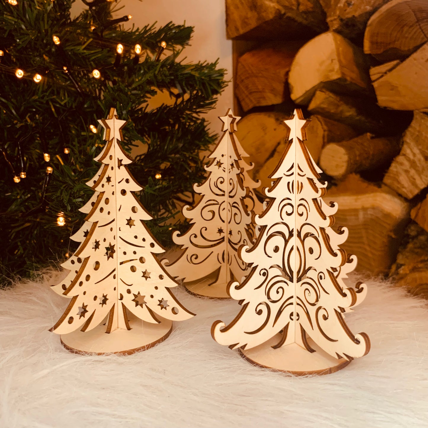 Décoration Sapin de Noël - motifs arabesques