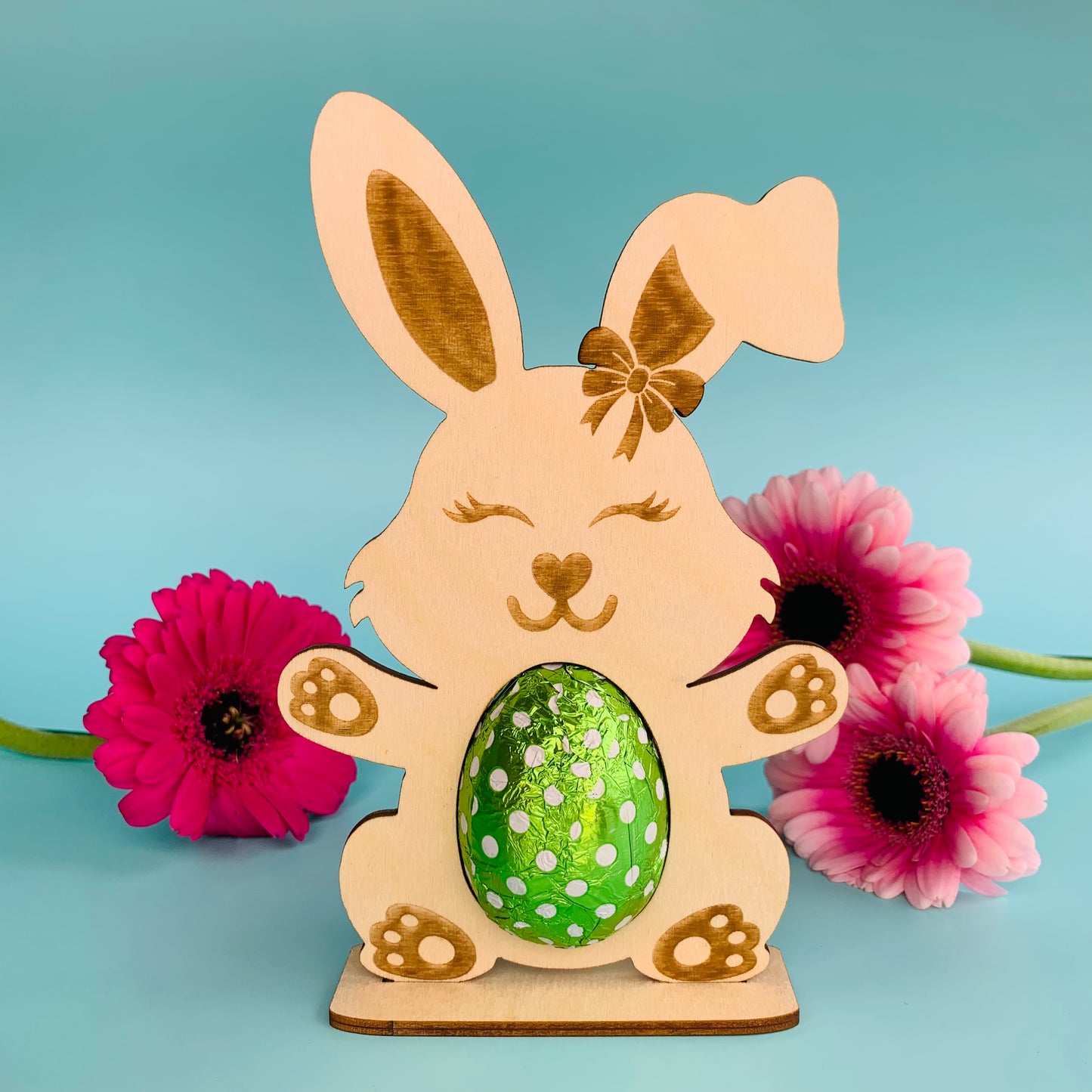 Décoration de table Lapin de Pâques