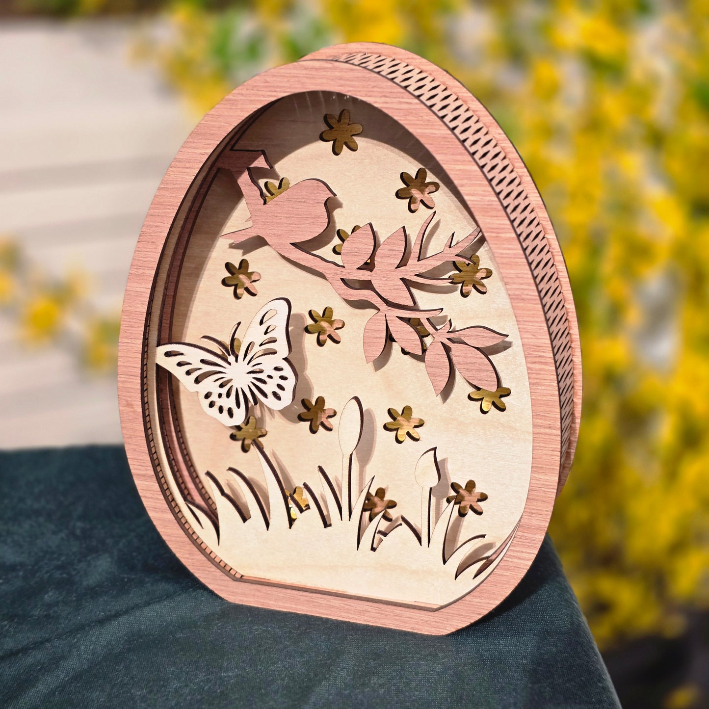Décoration lumineuse oeuf de Pâques 🌷