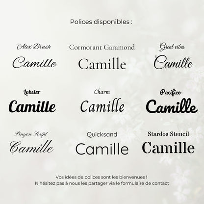 Marque-places mariage