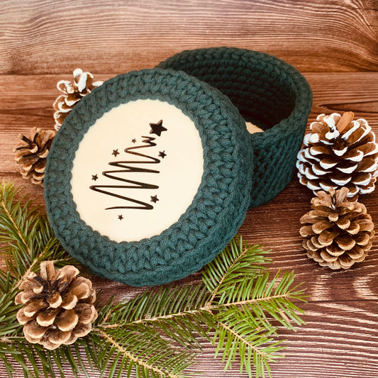 Panier rond Sapin