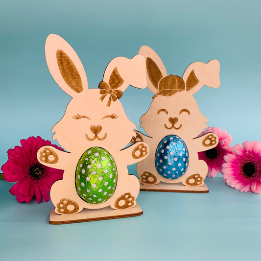 Décoration de table Lapin de Pâques
